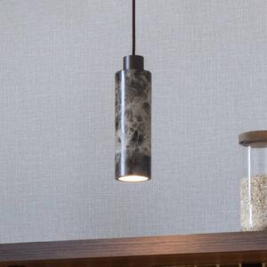 It's about RoMi závěsné světlo Tivoli, hnědá, mramor, 28 cm, GU10, stmívatelný, Hnědá / rez, Obývací pokoj / jídelna, Kámen, Design