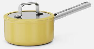 Fabini Rendlík Meda 5.0 Standard, ø 16 cm (1,2 l) - Nepřilnavý rendlík s keramickým povrchem s poklicí, žlutý
