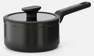 Fabini Rendlík Meda 5.0 Economy, ø 16 cm (1,2 l) - Nepřilnavý rendlík s keramickým povrchem s poklicí, černý
