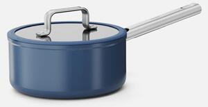Fabini Rendlík Meda 5.0 Standard, ø 20 cm (2,4 l) - Nepřilnavý rendlík s keramickým povrchem s poklicí, modrý