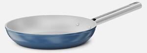 Fabini Pánev Meda 5.0 Standard, ø 24 cm - Nepřilnavá pánev s keramickým povrchem bez poklice, modrá