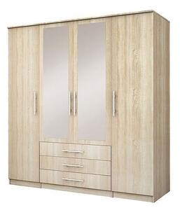 Skříň ROMA LUX 4 šatní, 200cm