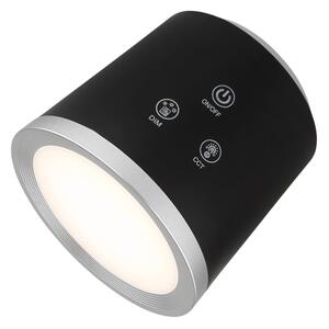 Globo 58454B - LED Stmívatelná dotyková stolní lampa MEEYA LED/6W/3,7V černá