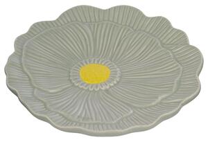 POPPY Květinový talíř 17 cm - zelený