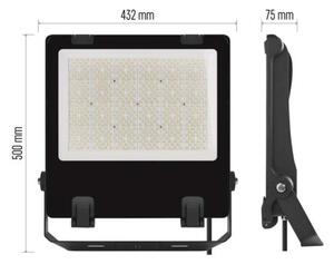 Emos lighting LED reflektor AVENO 300W, černý, neutrální bílá, IP66 1531247310
