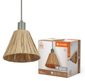 Ledvance - Lustr na lanku DECOR RAFFIA 1xE27/15W/230V rafie