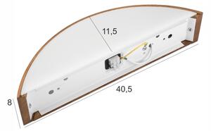 Brilagi - LED Nástěnné svítidlo CARVALHO 1xE27/60W/230V dub třešeň