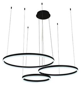 LED Stmívatelný lustr na lanku LED/125W/230V 3000-6500K + dálkové ovládání