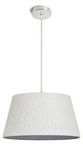 BUCKY 40 závěsná bílá/šedá kov 230V E27 28W - RED - DESIGN RENDL
