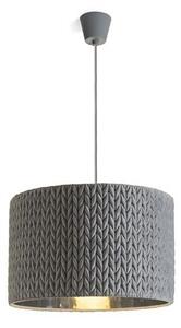 AINO 40 závěsná šedá chrom 230V E27 28W - RED - DESIGN RENDL