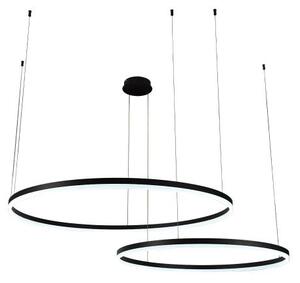 LED Stmívatelný lustr na lanku LED/100W/230V 3000-6500K + dálkové ovládání