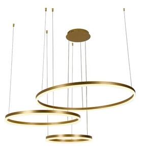 LED Stmívatelný lustr na lanku LED/125W/230V 3000-6500K + dálkové ovládání