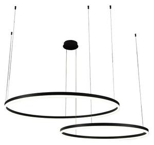 LED Stmívatelný lustr na lanku LED/100W/230V 3000-6500K + dálkové ovládání