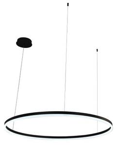 LED Stmívatelný lustr na lanku LED/72W/230V 3000-6500K + dálkové ovládání