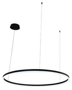 LED Stmívatelný lustr na lanku LED/55W/230V 3000-6500K + dálkové ovládání