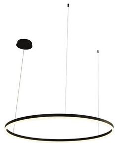 LED Stmívatelný lustr na lanku LED/55W/230V 3000-6500K + dálkové ovládání