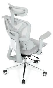 Kancelářská židle šedá síťovina KA-B2363 GREY