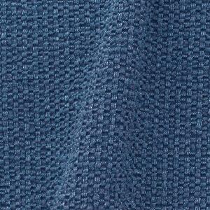 Forbyt Napínací potah na rohovou sedačku Denia modrá, 340 - 540 cm x 60 - 110 cm