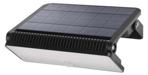 EMOS Solární LED reflektor SOLO s pohybovým čidlem, černý, neutrální bílá, IP54 1552122000