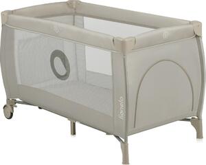 Lionelo - Cestovní postýlka STEFI PLUS Beige Cappuccino