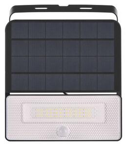 EMOS Solární LED reflektor SOLO s pohybovým čidlem, černý, neutrální bílá, IP54 1552122000