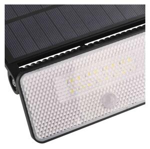 EMOS Solární LED reflektor SOLO s pohybovým čidlem, černý, neutrální bílá, IP54 1552121000