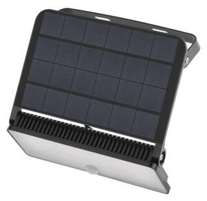 EMOS Solární LED reflektor SOLO s pohybovým čidlem, černý, neutrální bílá, IP54 1552122000