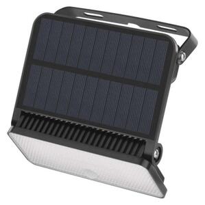 EMOS Solární LED reflektor SOLO s pohybovým čidlem, černý, neutrální bílá 1552121000