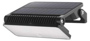EMOS Solární LED reflektor SOLO s pohybovým čidlem, černý, neutrální bílá, IP54 1552121000