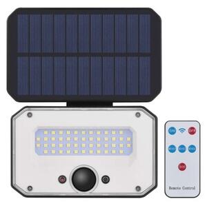 EMOS Solární LED reflektor SPILO s pohybovým čidlem, černý, teplá bílá, IP54 1552131000
