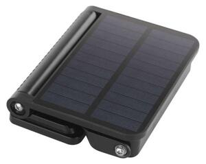 EMOS Solární LED reflektor SOLO s pohybovým čidlem, černý, neutrální bílá, IP54 1552121000