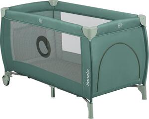Lionelo - Cestovní postýlka STEFI PLUS Green Olive