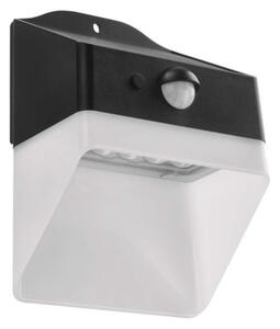 EMOS Solární LED svítidlo LUNIS s pohybovým čidlem, černé, neutrální bílá, IP65 1553151000