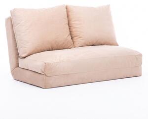 Krémová rozkládací pohovka 120 cm Taida – Balcab Home