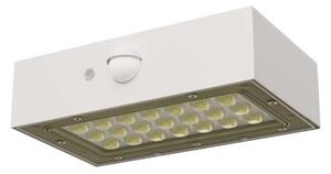 EMOS Solární LED svítidlo BRIXO s pohybovým čidlem, bílé, neutrální bílá, IP65 1553161000