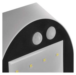 EMOS Solární LED svítidlo LUMI s pohybovým čidlem, bílé, neutrální bílá, IP54 1553172000