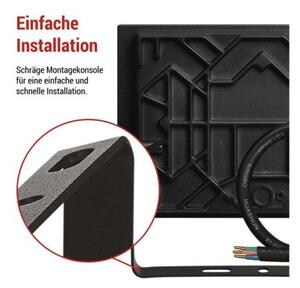 EMOS LED reflektor TAMBO, 30 W, 3000l m, IP65, černý 1531253200