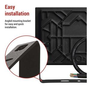 EMOS LED reflektor TAMBO, 30 W, 3000l m, IP65, černý 1531253200