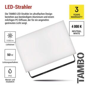 EMOS LED reflektor TAMBO, 50 W, 5000l m, IP65, černý 1531254200