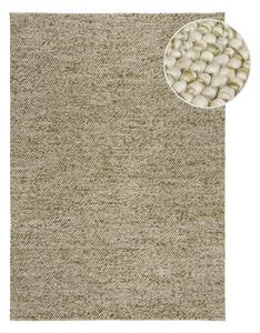 Khaki ručně tkaný koberec s příměsí vlny 160x230 cm Minerals – Flair Rugs