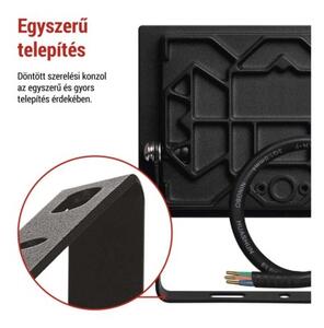 EMOS LED reflektor TAMBO, 20 W, 2000l m, IP65, černý 1531252200
