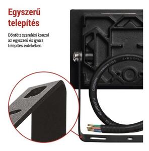 EMOS LED reflektor TAMBO, 10 W, 1000l m, IP65, černý 1531251200