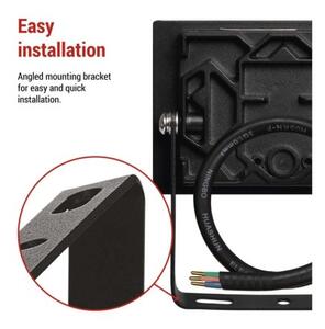EMOS LED reflektor TAMBO, 10 W, 1000l m, IP65, černý 1531251200