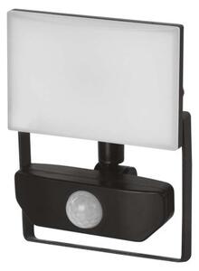 EMOS LED reflektor TAMBO se senzorem pohybu, 10 W, 1000 lm, černý, IP54 1531291200