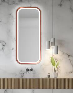 Zrcadlo Mirel Copper LED 90 x 120 cm