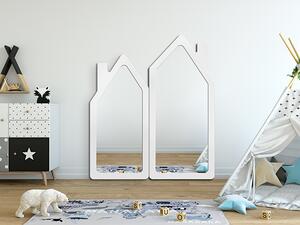 Zrcadlo Home bílé 45 x 95 cm