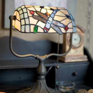 Stolní lampa Tiffany - 27*20*36 cm 1x E27