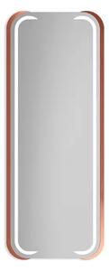 Zrcadlo Mezos Copper LED 55 x 140 cm