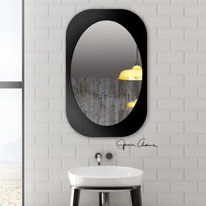 Zrcadlo Kames Black 75 x 125 cm