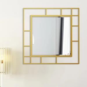 Zrcadlo Famio Gold 95 x 95 cm